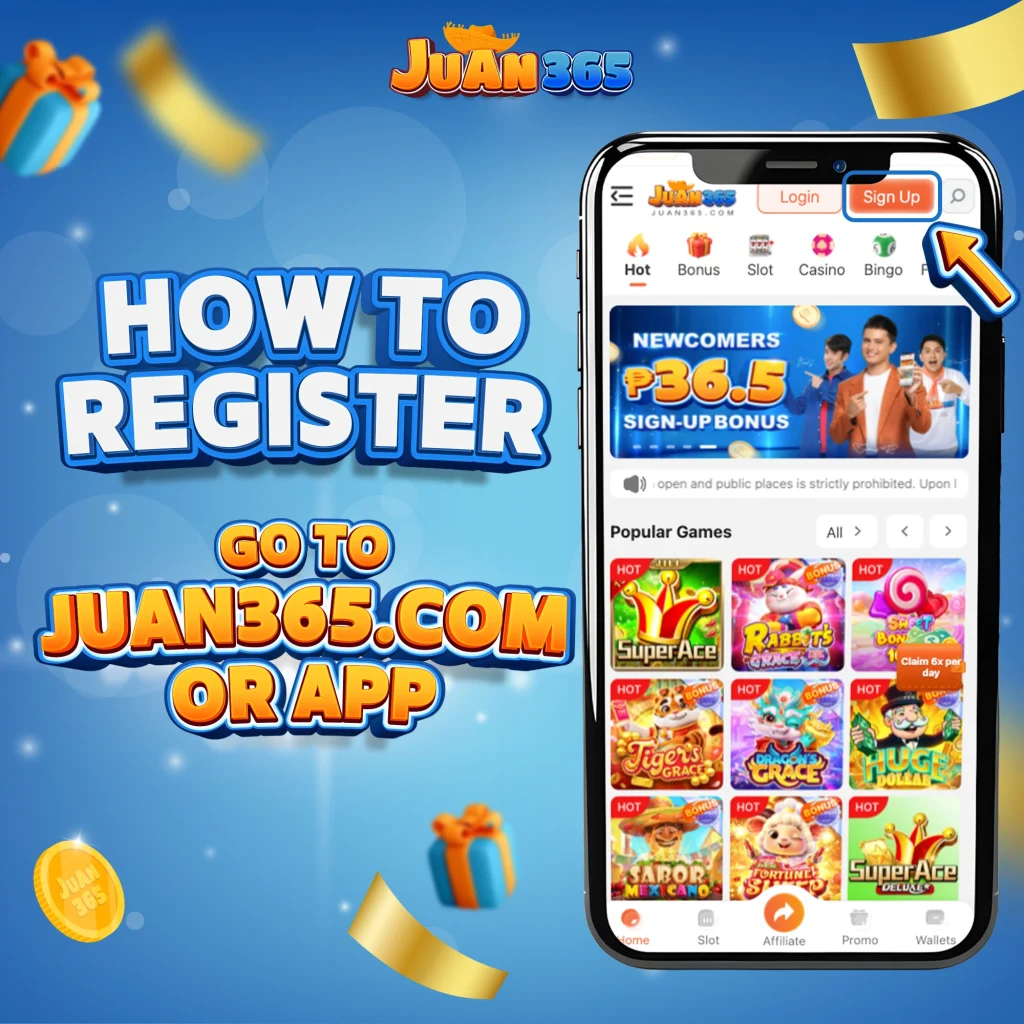 how to register at juan365 ph banner